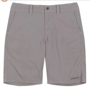 Patagonia grey Stretch Wavefarer Walk Shorts - 20" hybrid wet/dry  swim